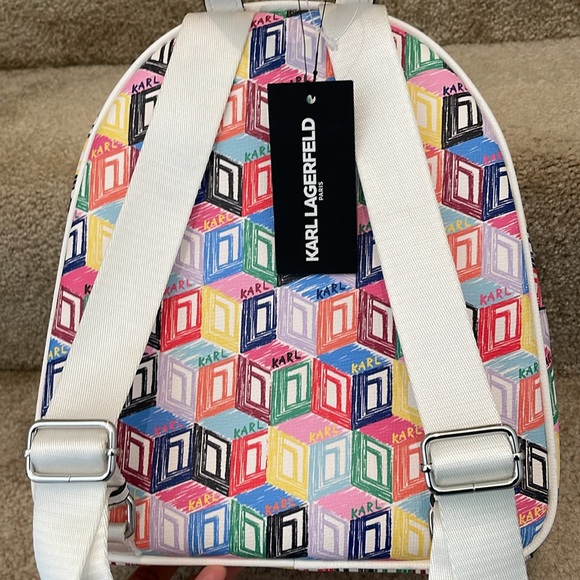 Karl Lagerfeld multi color backpack - Picture 15 of 15